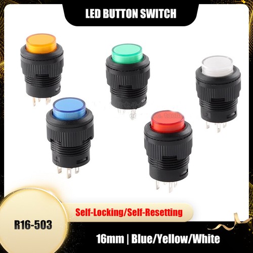 Interruttore pulsante led - pulsante,