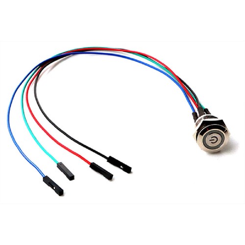 Pulsante accensione led