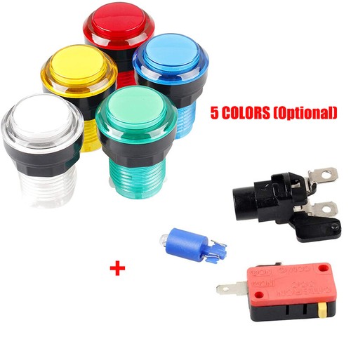 Pulsante led colori completi - led,