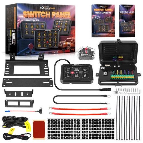 Pannello switch rgb tasti - 6,