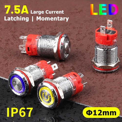 Interruttore pulsante led - interruttore,