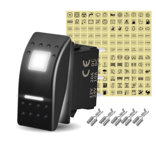 Interruttore bilanciere led - interruttore, a