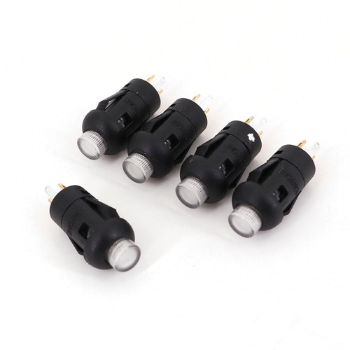 5pz 8mm 4pin con led - 5pz,