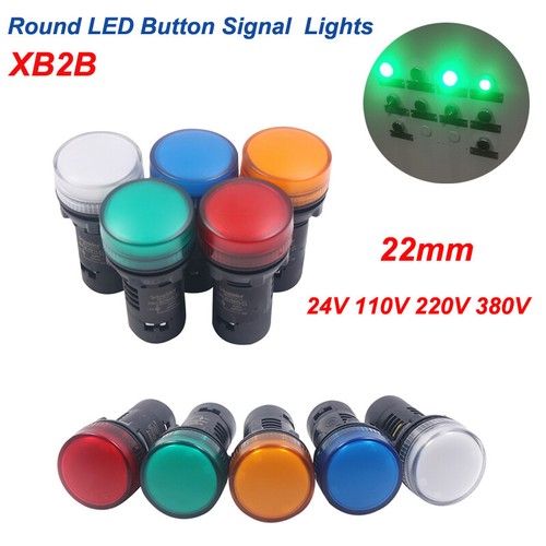 Pulsante led rotondo - rotondo, luce