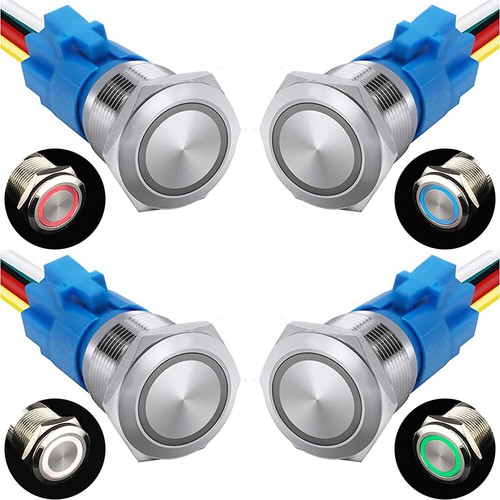 Interruttore pulsante 19mm - a,